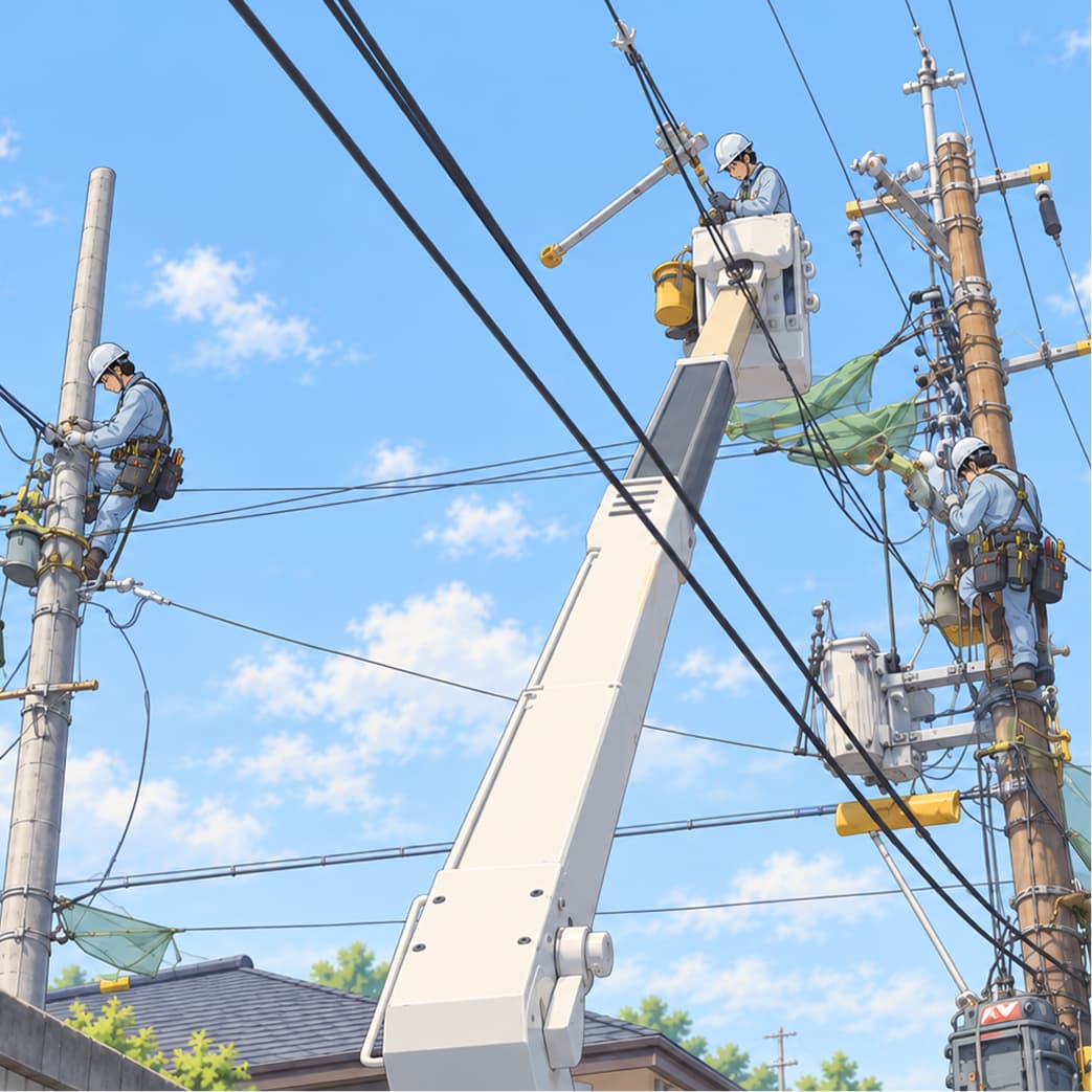 会社概要 イラスト