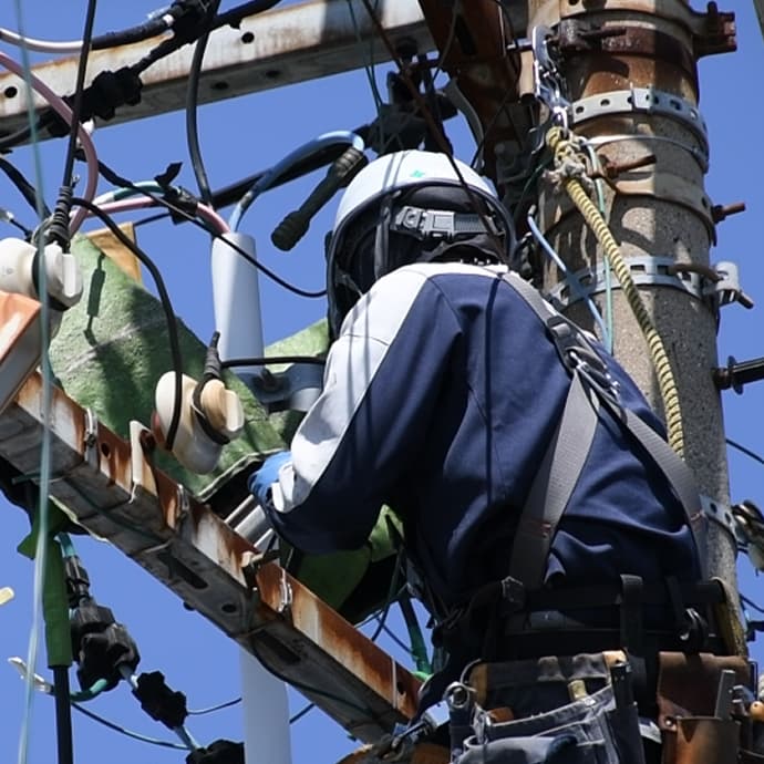 電線工事