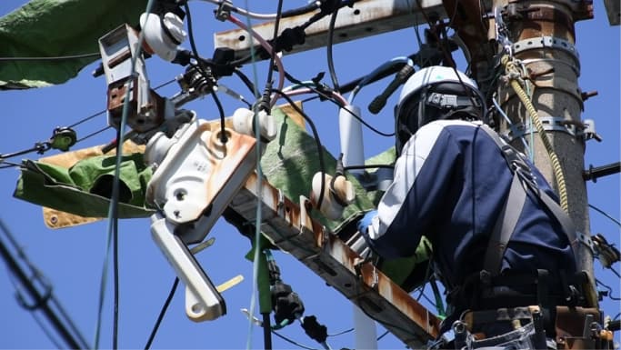 電線工事